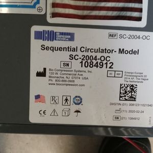 Sequential circulator model  SC-2004-OC